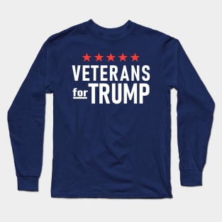 Veterans for Trump Long Sleeve T-Shirt